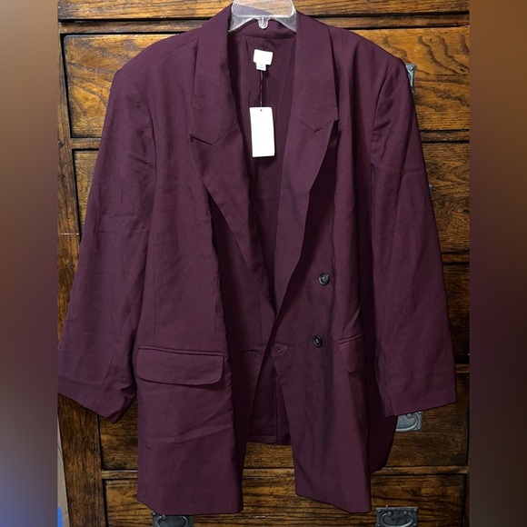 NWT! A New Day Relaxed Fit Essential Blazer - Picture 2 of 5